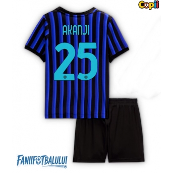 Inter Milan Manuel Akanji #25 Echipament de Fotbal Replică 2025-26 Copii Acasa (+ Șorturi)